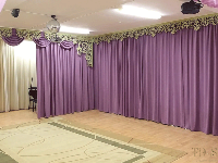 Заказ и пошив штор для музыкального зала детского сада, г. Мытищи